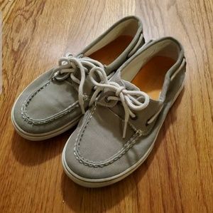 SPERRY Top Sider Boys Size 1M Khaki
